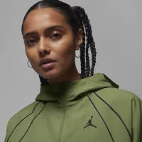 Nike Jordan женская Woven Lined Куртка цвет зеленый