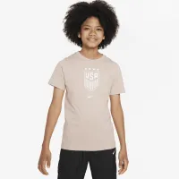 USWNT Big дитячі Nike Soccer футболка колір коричневий