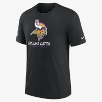 Minnesota Vikings Crucial Catch чоловічі Nike NFL футболка колір чорний