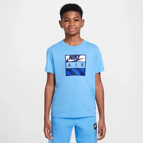 Nike Air Big детские футболка синий