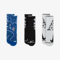 Nike Little дитячі ACG Crew шкарпетки (3 пар) колір чорний