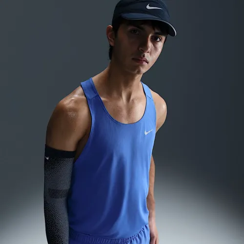 Nike Fast мужские Dri-FIT Running Singlet синий