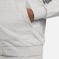 Nike Standard Issue чоловічі Dri-FIT Full-Zip баскетбольні Толстовка з капюшоном колір сірий