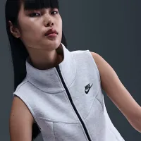 Nike Sportswear Tech Fleece женская Full-Zip Vest цвет серый