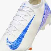 Nike Mercurial Vapor 16 Elite блакитнийprint FG Low-Top футбольні бутси колір білий