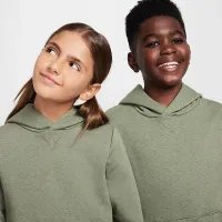 Nike Standard Issue Big детские Dri-FIT Fleece баскетбольные Толстовка с капюшоном цвет зеленый
