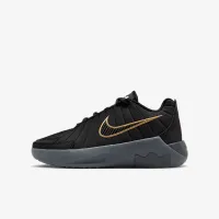 Nike LeBron Witness 9 Big дитячі баскетбольні Кросівки колір чорний