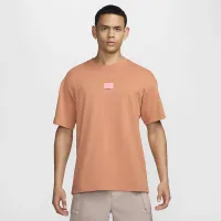 Nike Sportswear мужские Max90 футболка цвет коричневый