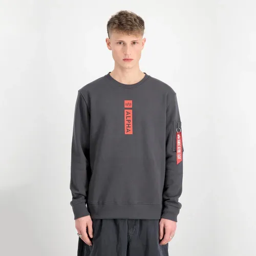 Кофта/футболка Alpha Industries RP 146305684 - Серая