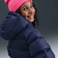 Nike Sportswear All Day Play Big дитячі Therma-FIT Loose-Fit Puffer Куртка блакитний