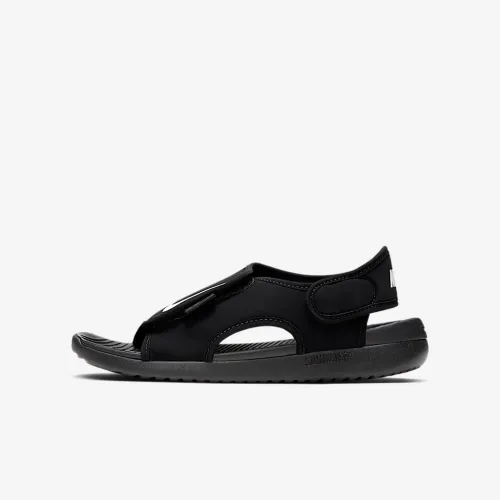 Nike Sunray Adjust 5 V2 Little/Big детские босоножки цвет черный