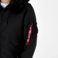 Куртка Alpha Industries Long Fishtail 19801303 -  Черная