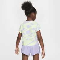 Nike Prep in Your Step Toddler Graphic футболка колір фіолетовий