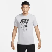 Nike Men's Dri-FIT Soccer T-Shirt Grey