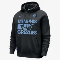 Memphis Grizzlies Club Courtside мужские Nike NBA Pullover Толстовка с капюшоном цвет черный