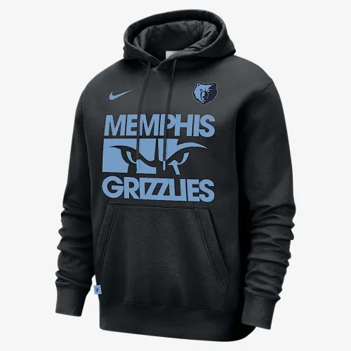 Memphis Grizzlies Club Courtside чоловічі Nike NBA Pullover Толстовка з капюшоном колір чорний