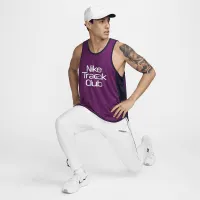 Nike Track Club чоловічі Dri-FIT Running Singlet колір фіолетовий