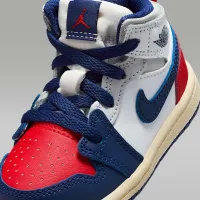 Nike Jordan 1 Mid Baby/Toddler Кросівки колір білий