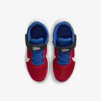 Nike Team Hustle D 10 FlyEase Little дитячі Easy On/Off Кросівки колір чорний