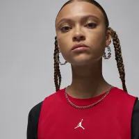 Nike Jordan Sport жіноча Diamond Tank Top колір червоний