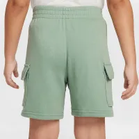 Nike Sportswear Little дитячі Pocket футболка and French Terry шорти комплект колір зелений