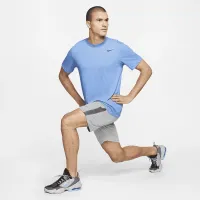 Nike Dri-FIT чоловічі Fitness футболка блакитний
