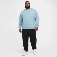 Nike Solo Swoosh мужские Fleece Crew синий