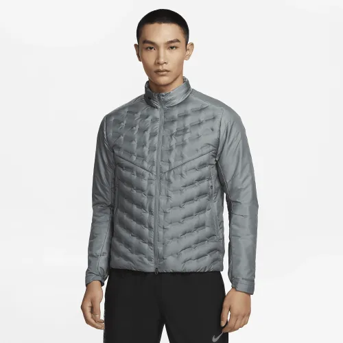 Nike Therma-FIT ADV AeroLoft чоловічі Repel Down Running Куртка колір сірий