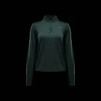 Nike Swift Element жіноча UV Protection 1/4-Zip Running Top колір зелений