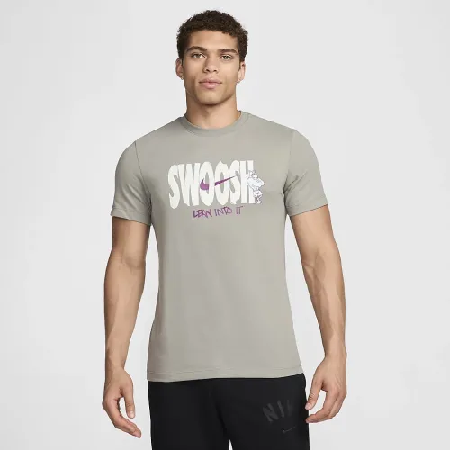 Nike чоловічі Dri-FIT Fitness футболка колір сірий