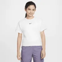 Nike Sportswear Essential Big детские (Girls') футболка цвет белый