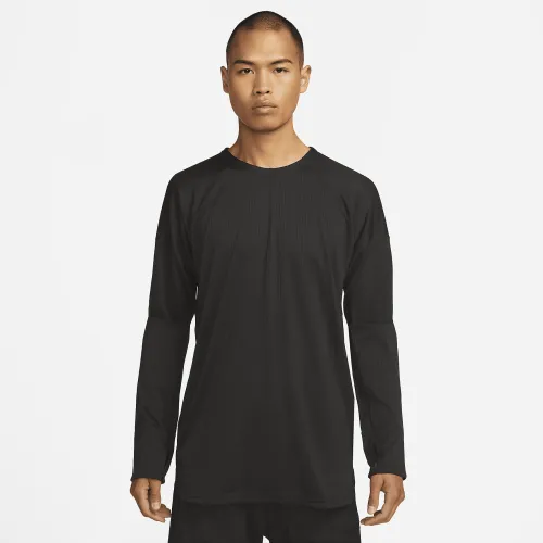 Nike Yoga мужские Dri-FIT Crew Top цвет черный