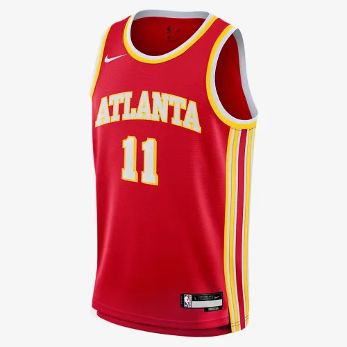 Trey Young Atlanta Hawks 2024/25 Icon Edition Big дитячі Nike NBA Swingman Jersey колір червоний