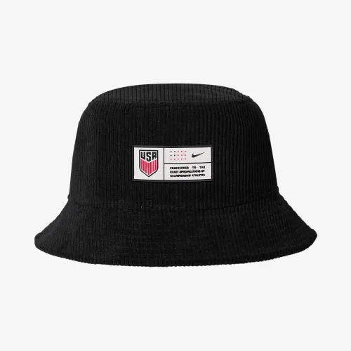 USMNT Nike Soccer Corduroy Bucket Cap колір чорний
