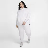 Nike Sportswear Club Fleece жіноча 1/2-Zip світшот (великі розміри) колір коричневий