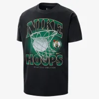 Boston Celtics Courtside мужские Nike NBA Max90 футболка цвет черный