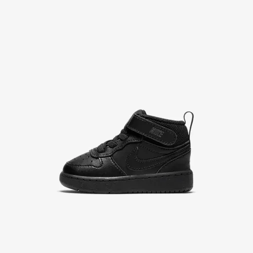 Nike Court Borough Mid 2 Baby/Toddler Кроссовки цвет черный