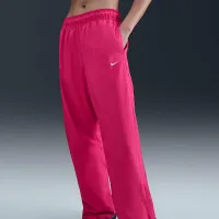 Nike Sportswear Classic жіноча Mid-Rise Open-Hem Pants Pink