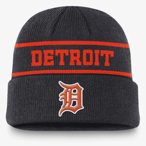 Detroit Tigers Rewind Terra мужские Nike MLB Cuffed Beanie синий