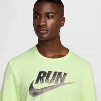 Nike Miler Run Energy мужские Dri-FIT Short-Sleeve Running Top Yellow