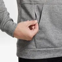 Nike Therma чоловічі Pullover Swoosh тренувальні Толстовка з капюшоном колір сірий