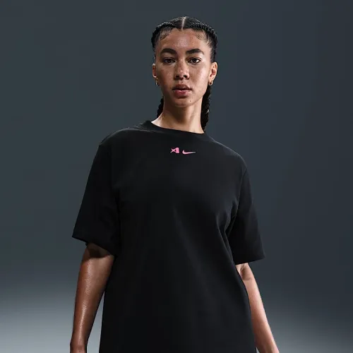 Nike A'ja Wilson женская Loose Short-Sleeve футболка цвет черный