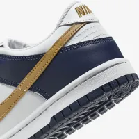 Nike Dunk Low Big детские Кроссовки цвет белый