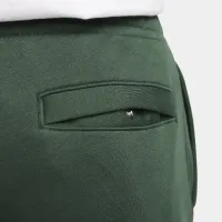 Nike Club Fleece мужские Fleece Pants цвет зеленый