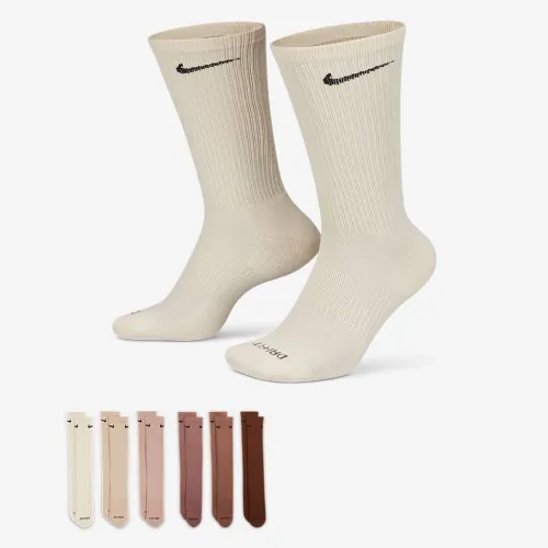 Nike Everyday Plus Cushioned тренировочные Crew носки (6 пары) многоцветный