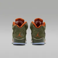 Nike Air Jordan 5 Retro Big детские Кроссовки цвет зеленый