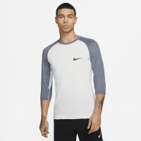 Nike Dri-FIT чоловічі 3/4-Length Sleeve Baseball Top колір білий