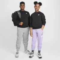 Nike Sportswear Club Fleece Big детские свитшот (Extended Size) цвет черный