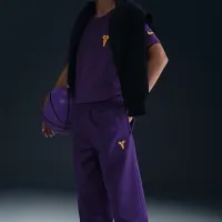 Nike Kobe Big детские Therma-FIT Pants цвет фиолетовый