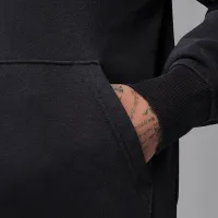 Nike Jordan Flight Fleece мужские Pullover Толстовка с капюшоном цвет черный